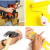 Collage image of home repair services